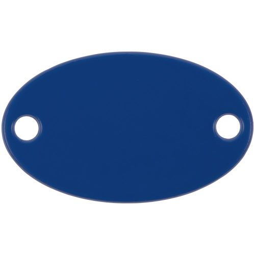 Шильдик металлический Alfa Oval, синий