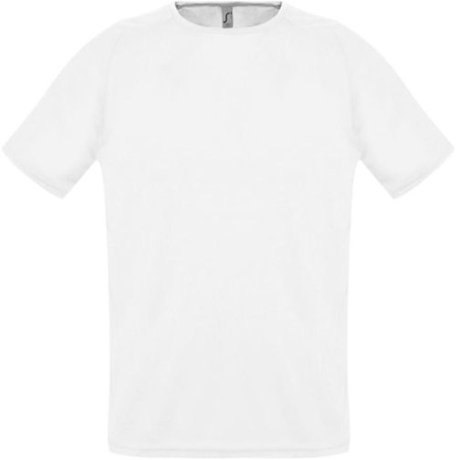 Футболка унисекс Sporty 140, белая