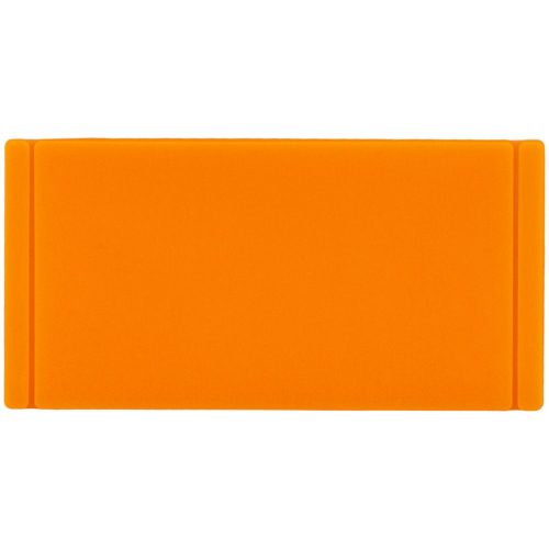 Лейбл из ПВХ Dzeta, S, оранжевый неон