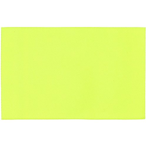 Лейбл тканевый Epsilon, XL, желтый неон