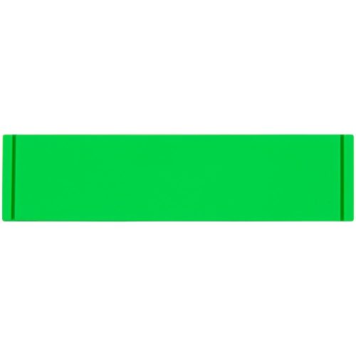 Лейбл из ПВХ Tarea, зеленый неон