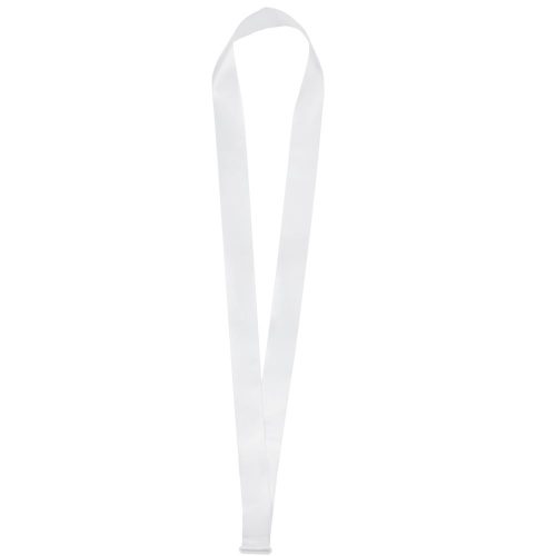 Лента для медали с пряжкой Ribbon, белая