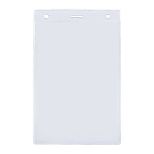 Карман для бейджа Lucid, вертикальный, из фактурного ПВХ