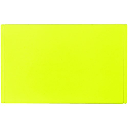 Лейбл из ПВХ Dzeta, ХL, желтый неон