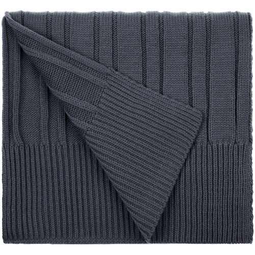 Шарф Knit Beat, серый (графит)
