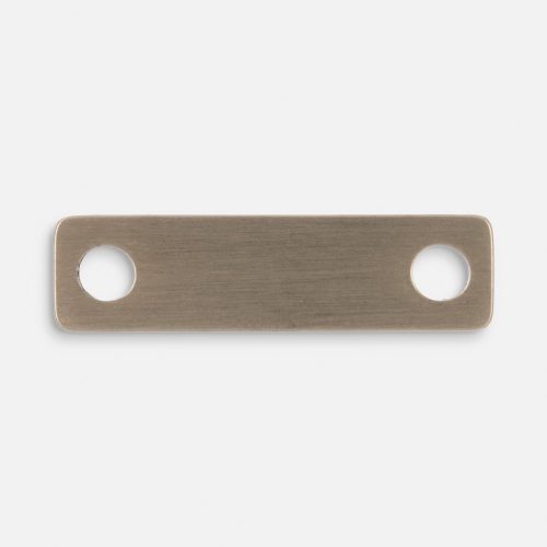 Шильдик металлический Alfa Liten, бронзовый