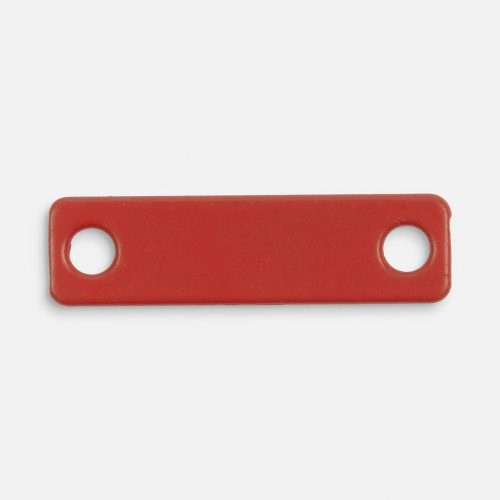 Шильдик металлический Alfa Liten, красный