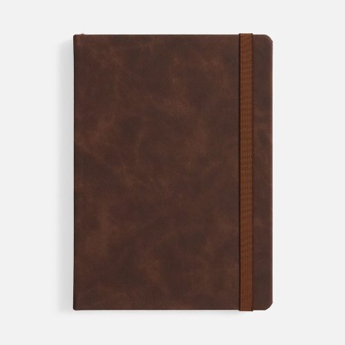 Ежедневник Urban Hard, недатированный, коричневый