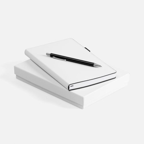 Набор White Shall, бело-черный