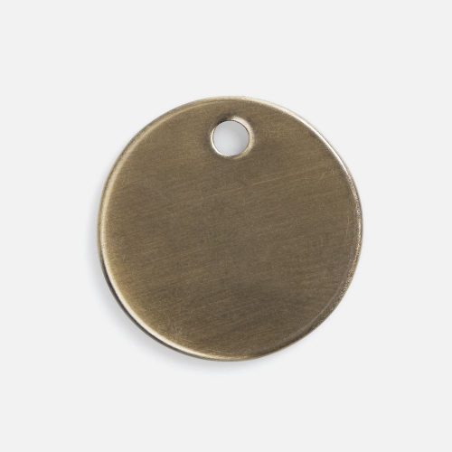 Шильдик металлический Alfa Sirkel, бронзовый