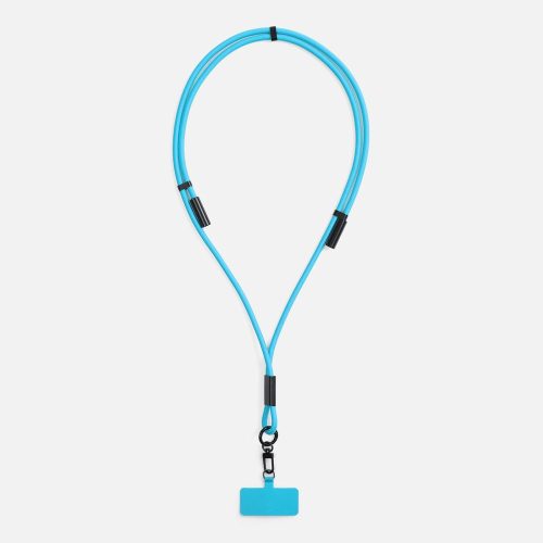 Кабель-ланьярд energyFlex Power Delivery 60 Вт, голубой