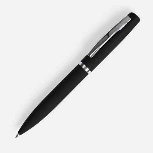 Ручка шариковая Bolt Soft Touch, черная