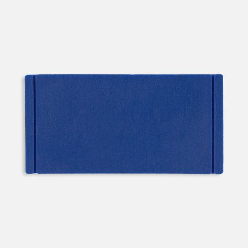 Лейбл из ПВХ Dzeta, XS, синий