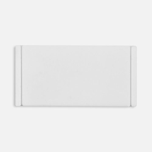 Лейбл из ПВХ Dzeta, XS, белый