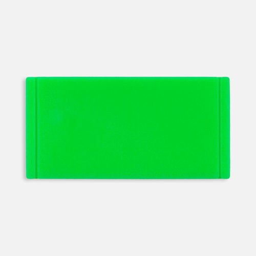 Лейбл из ПВХ Dzeta, XS, зеленый неон