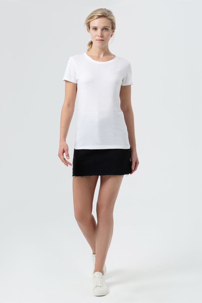 Футболка женская Regent Fit Women, белая — изображение 8