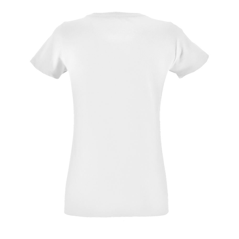 Футболка женская Regent Fit Women, белая — изображение 3