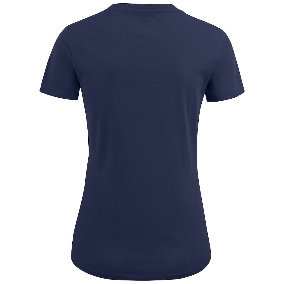 Футболка женская Ladies American U, темно-синяя — изображение 3
