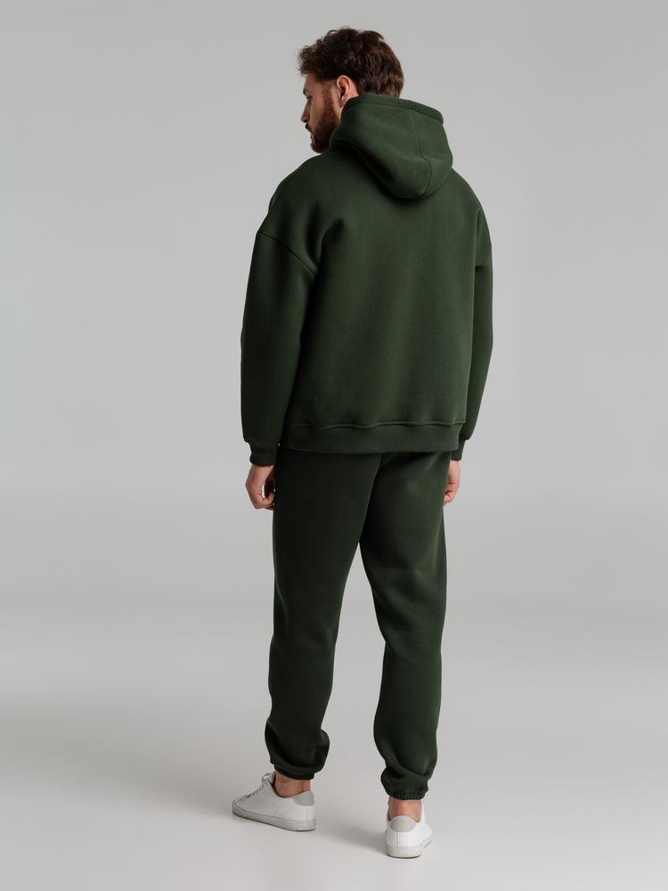 Худи Kulonga Oversize, темно-зеленый (хаки) — изображение 13