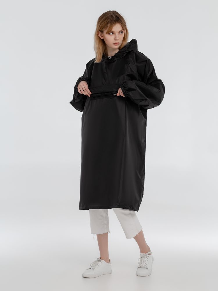 Дождевик-анорак Alatau, черный, единый размер — изображение 7