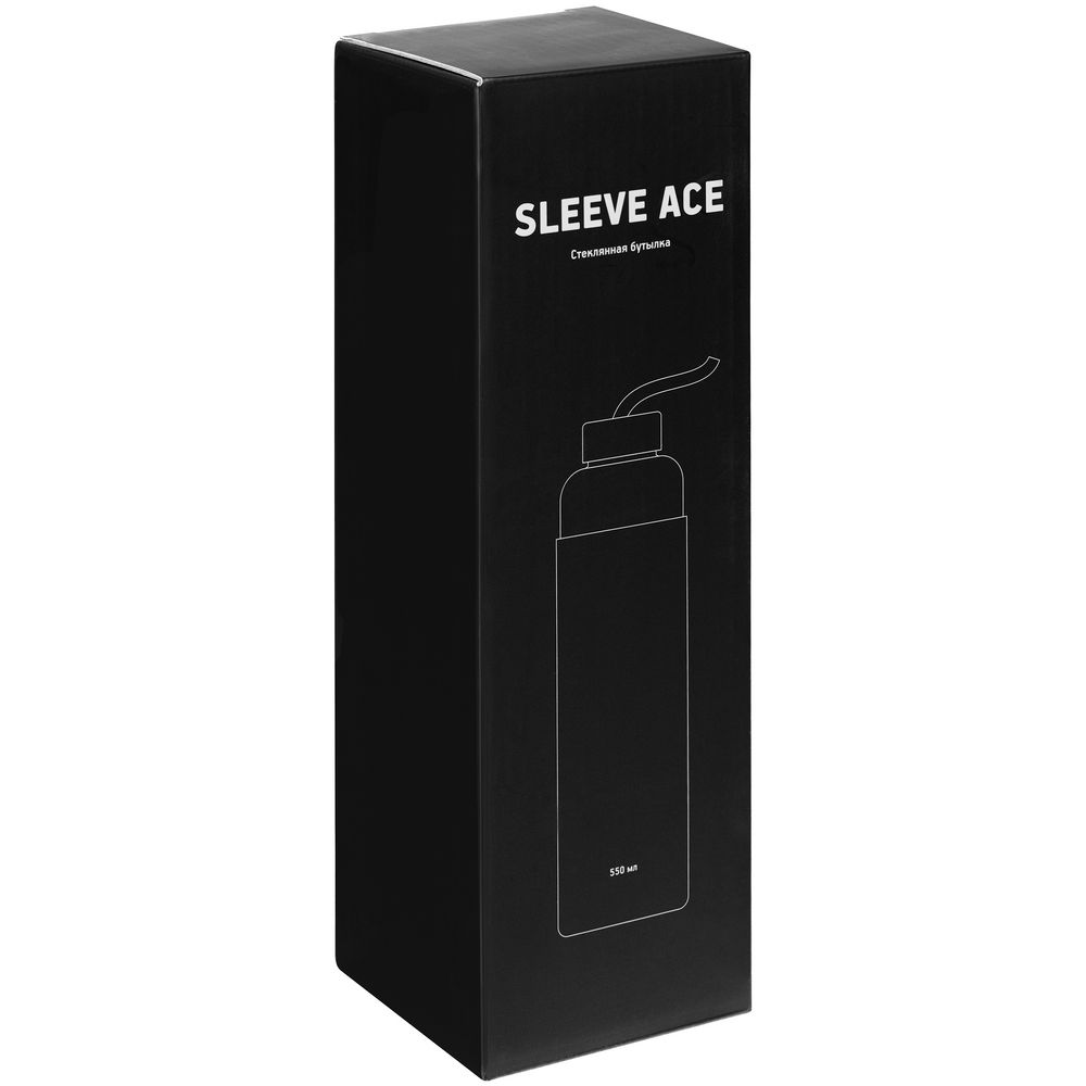 Бутылка для воды Sleeve Ace, черная — изображение 10