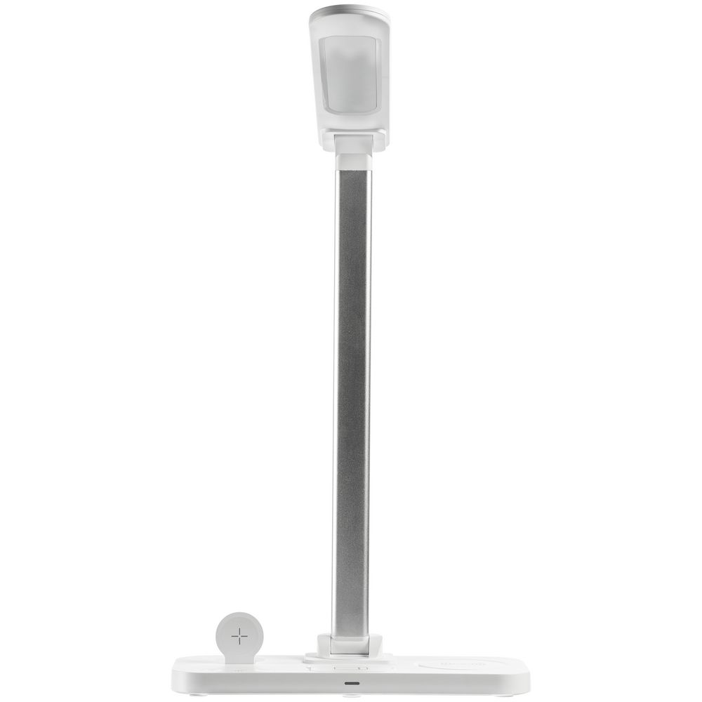 Настольная лампа с беспроводной зарядкой Power Light, белая — изображение 5