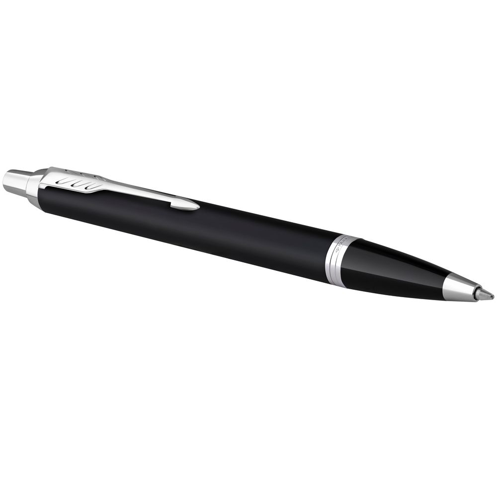 Ручка шариковая Parker IM Essential Muted Black CT, черная — изображение 3