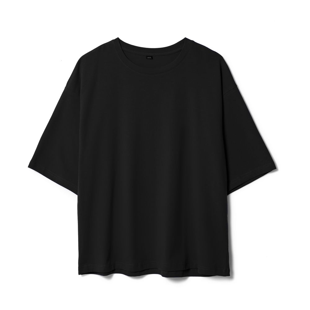 Футболка унисекс оверсайз Street Vibes, черная — изображение 3