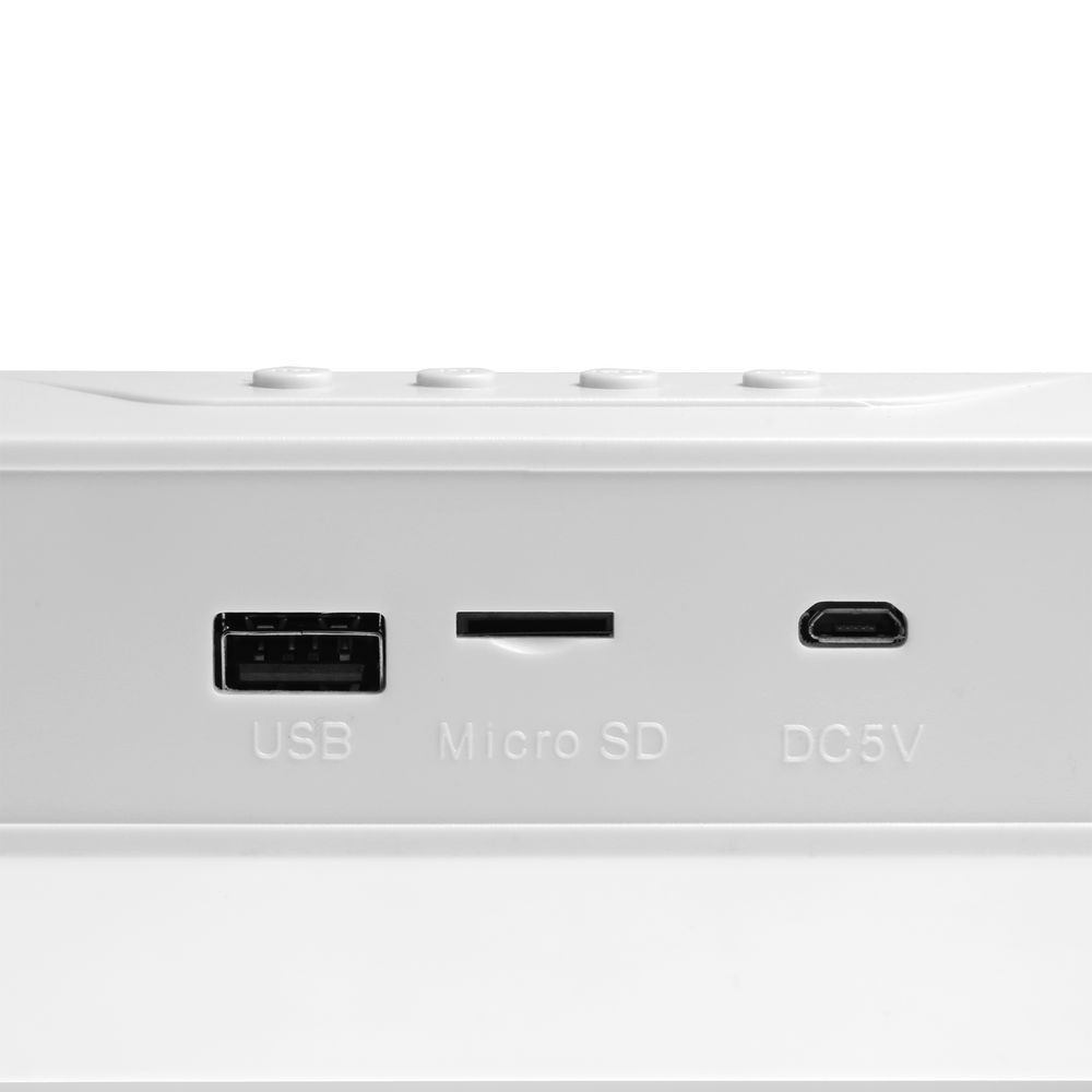 Беспроводная стереоколонка Uniscend Audeamus, белая — изображение 6