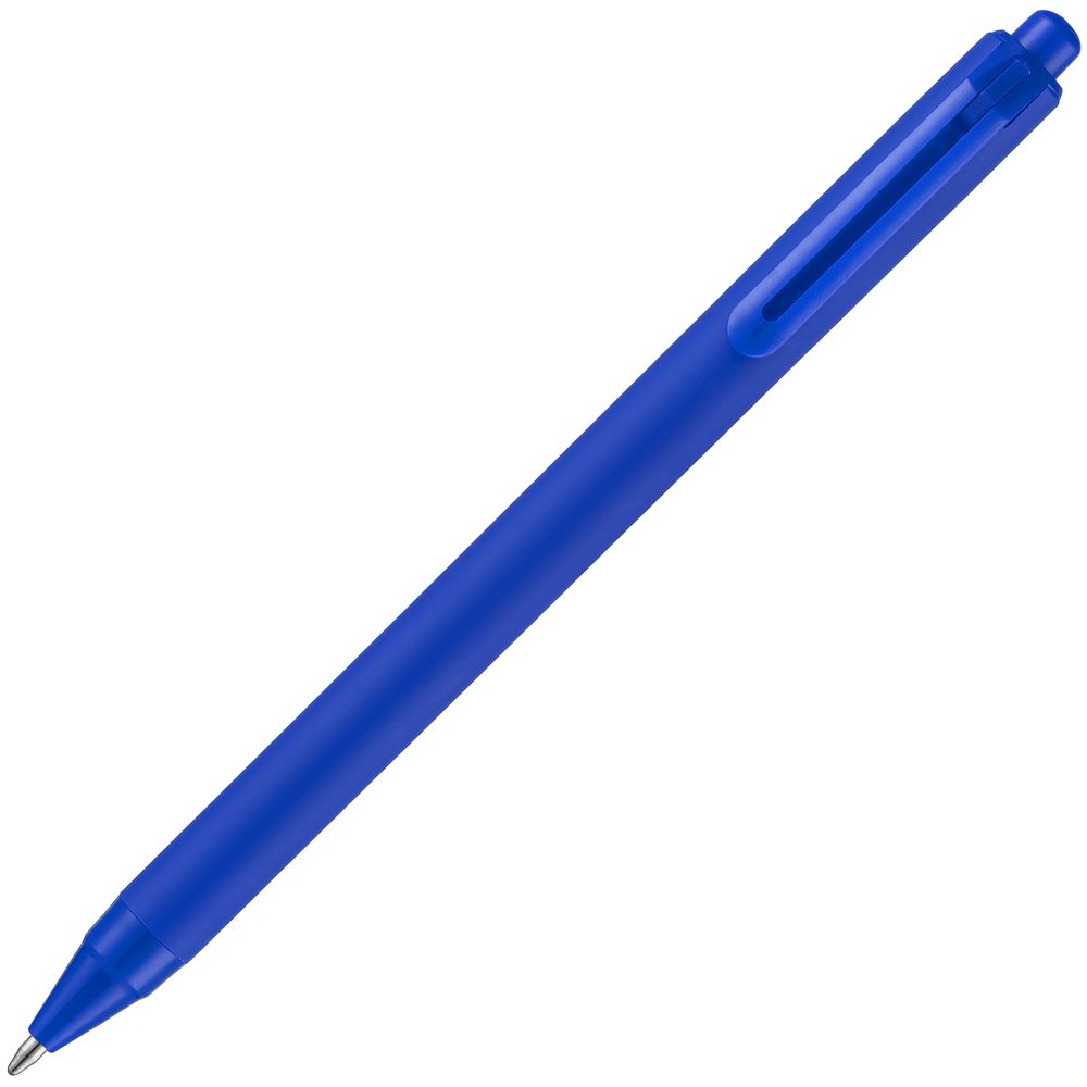 Ручка шариковая Cursive Soft Touch, синяя — изображение 5