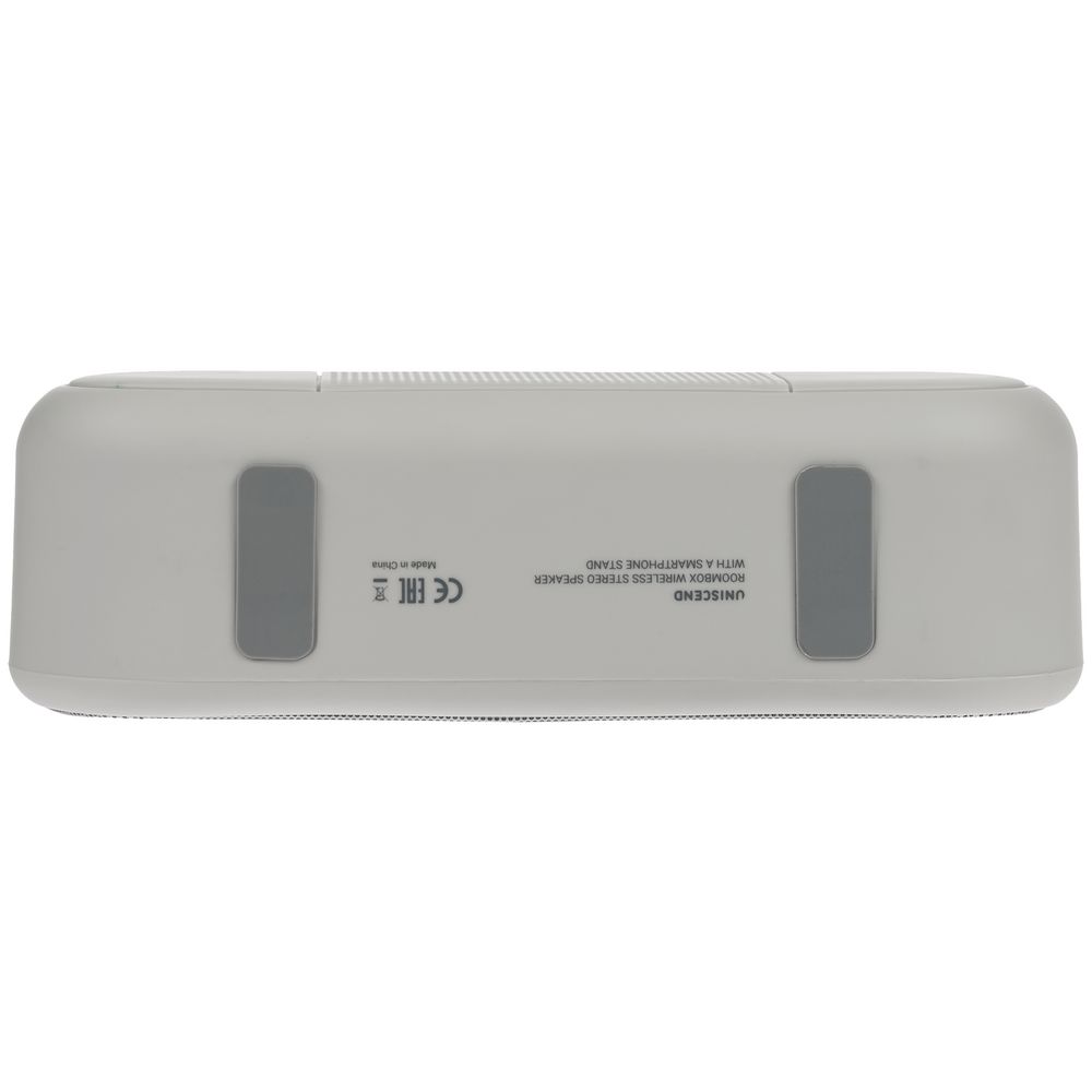 Беспроводная стереоколонка Uniscend Roombox, светло-серая — изображение 9