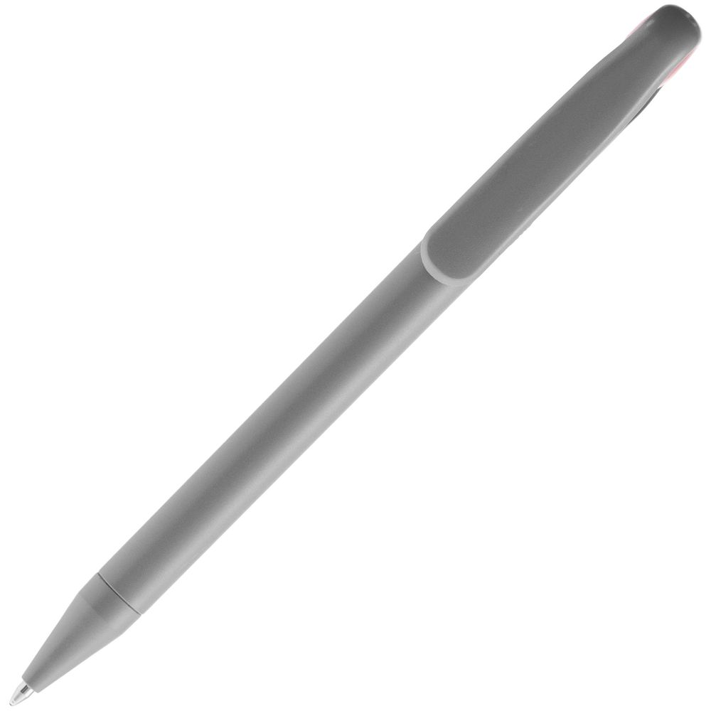Ручка шариковая Prodir DS1 TMM Dot, серая с красным — изображение 5
