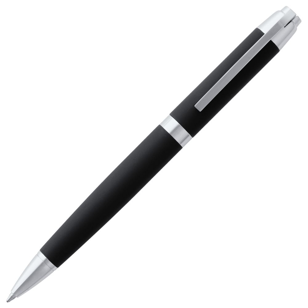 Ручка шариковая Razzo Chrome, черная — изображение 4