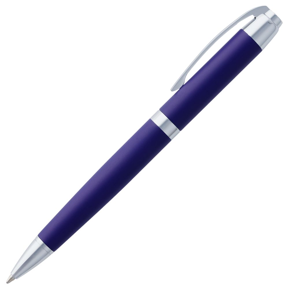 Ручка шариковая Razzo Chrome, синяя — изображение 3