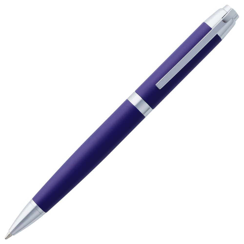 Ручка шариковая Razzo Chrome, синяя — изображение 4