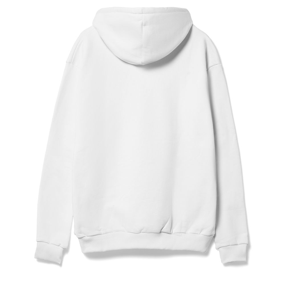 Толстовка с капюшоном Unit Kirenga Heavy, белая — изображение 3