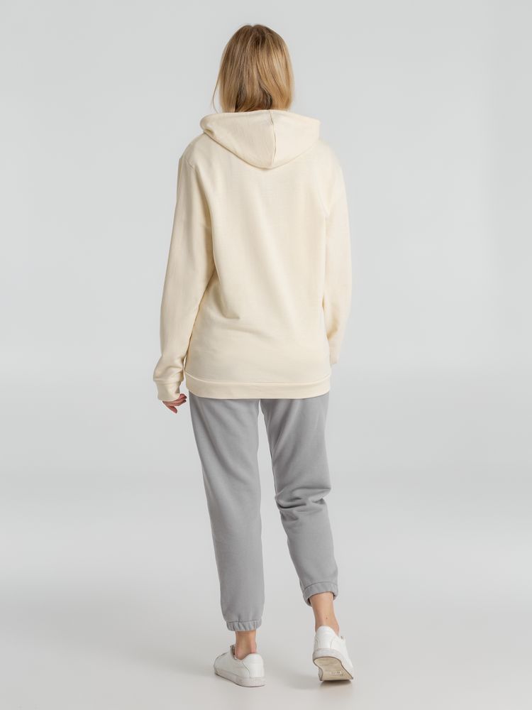 Толстовка с капюшоном унисекс Hoodie, светло-желтая — изображение 10