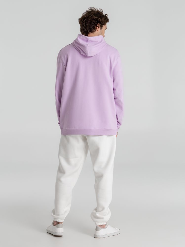 Толстовка с капюшоном унисекс Hoodie, сиреневая — изображение 11
