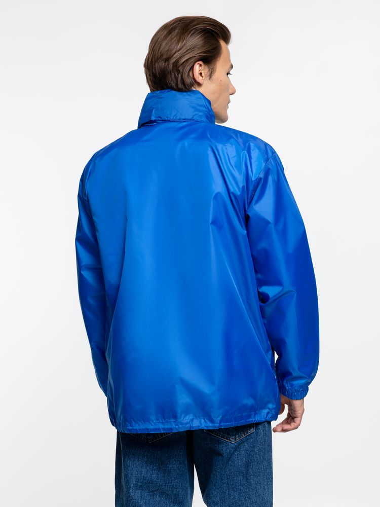 Ветровка унисекс Shift, ярко-синяя — изображение 8