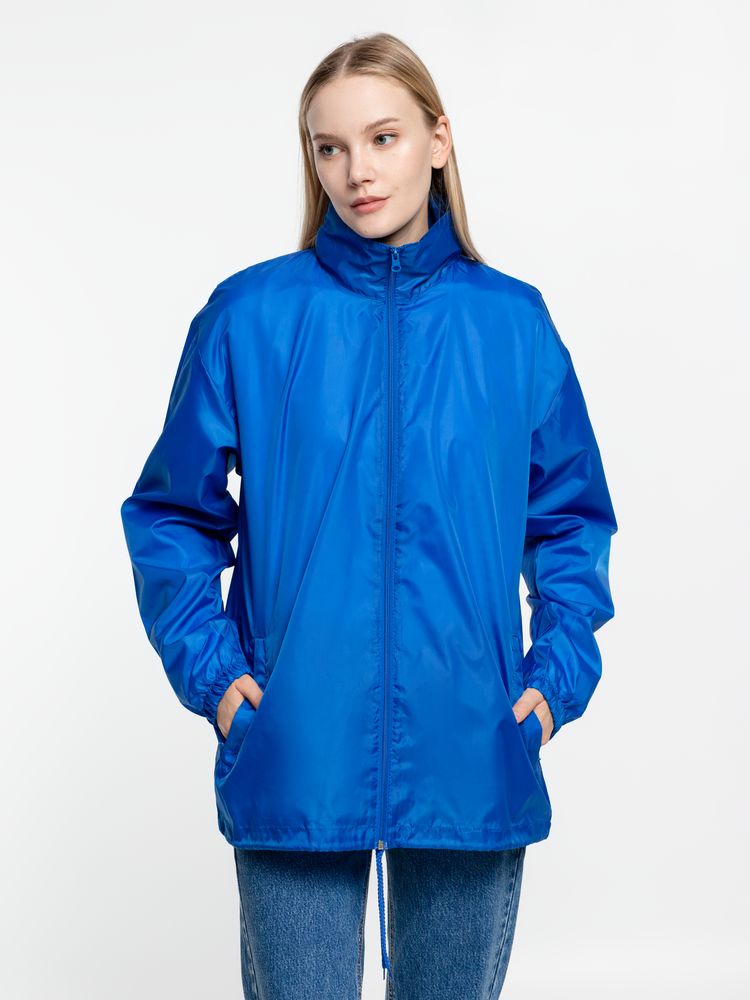 Ветровка унисекс Shift, ярко-синяя — изображение 11