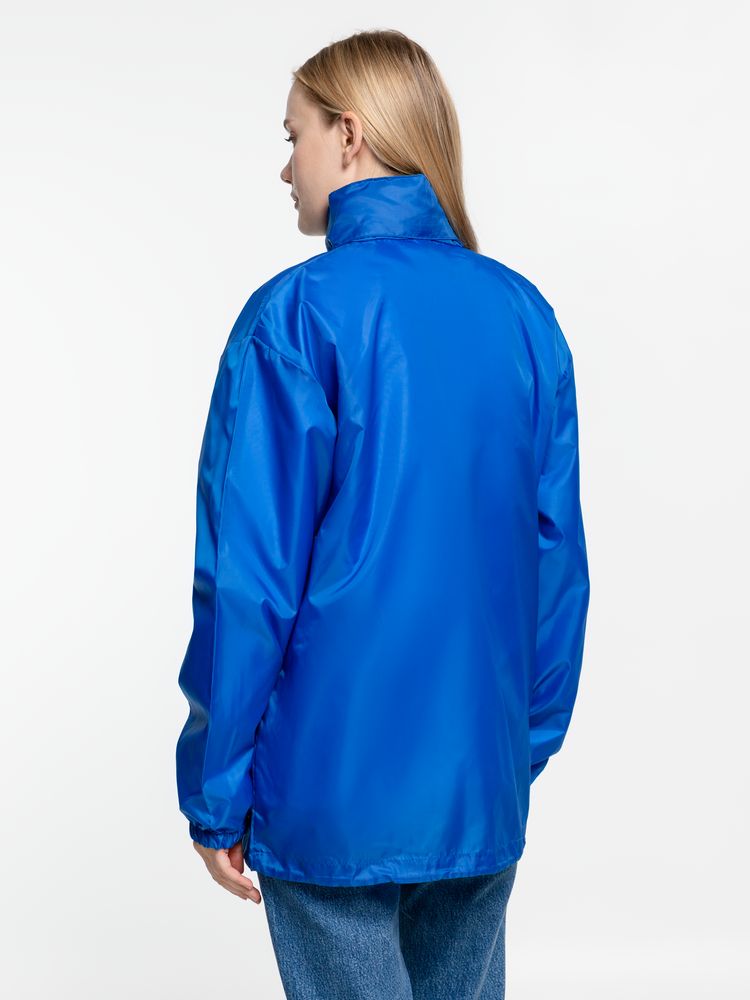 Ветровка унисекс Shift, ярко-синяя — изображение 12