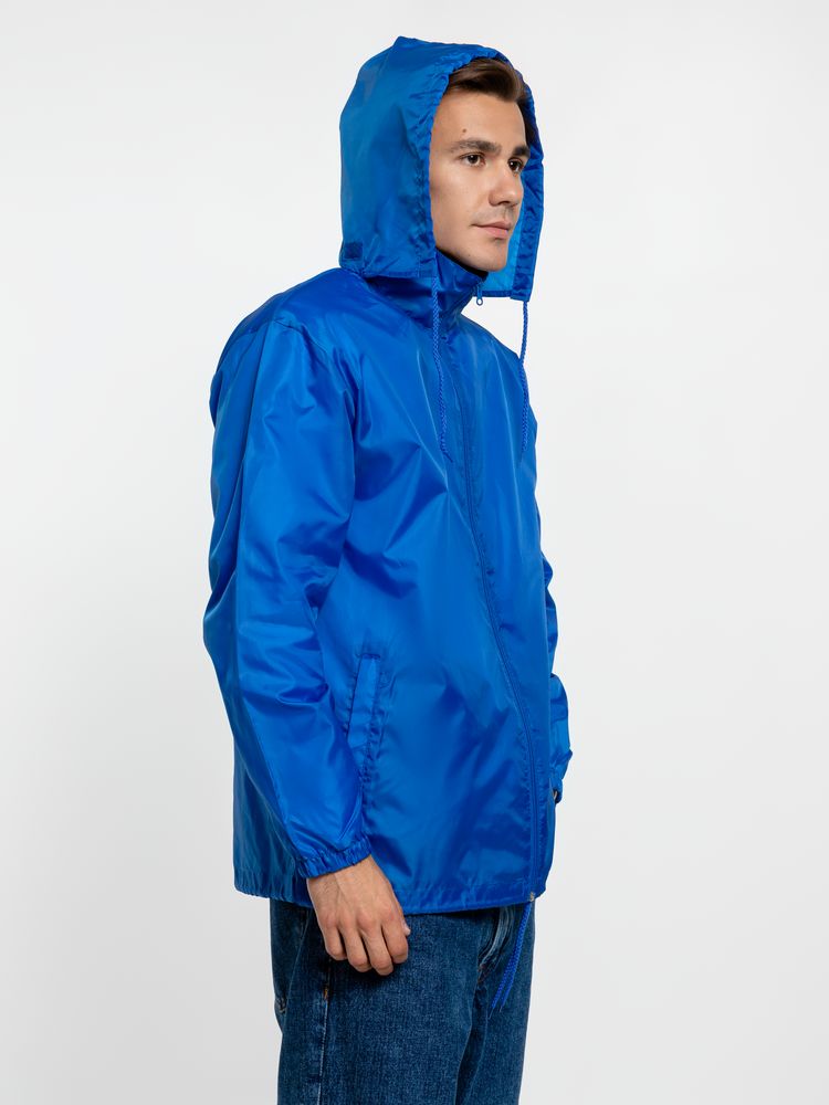 Ветровка унисекс Shift, ярко-синяя — изображение 9