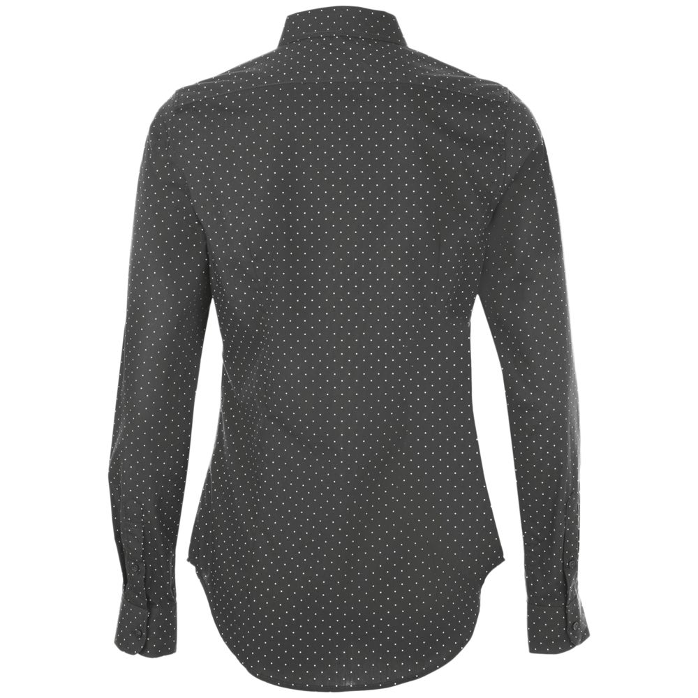 Рубашка женская Becker Women, темно-серая с белым — изображение 3