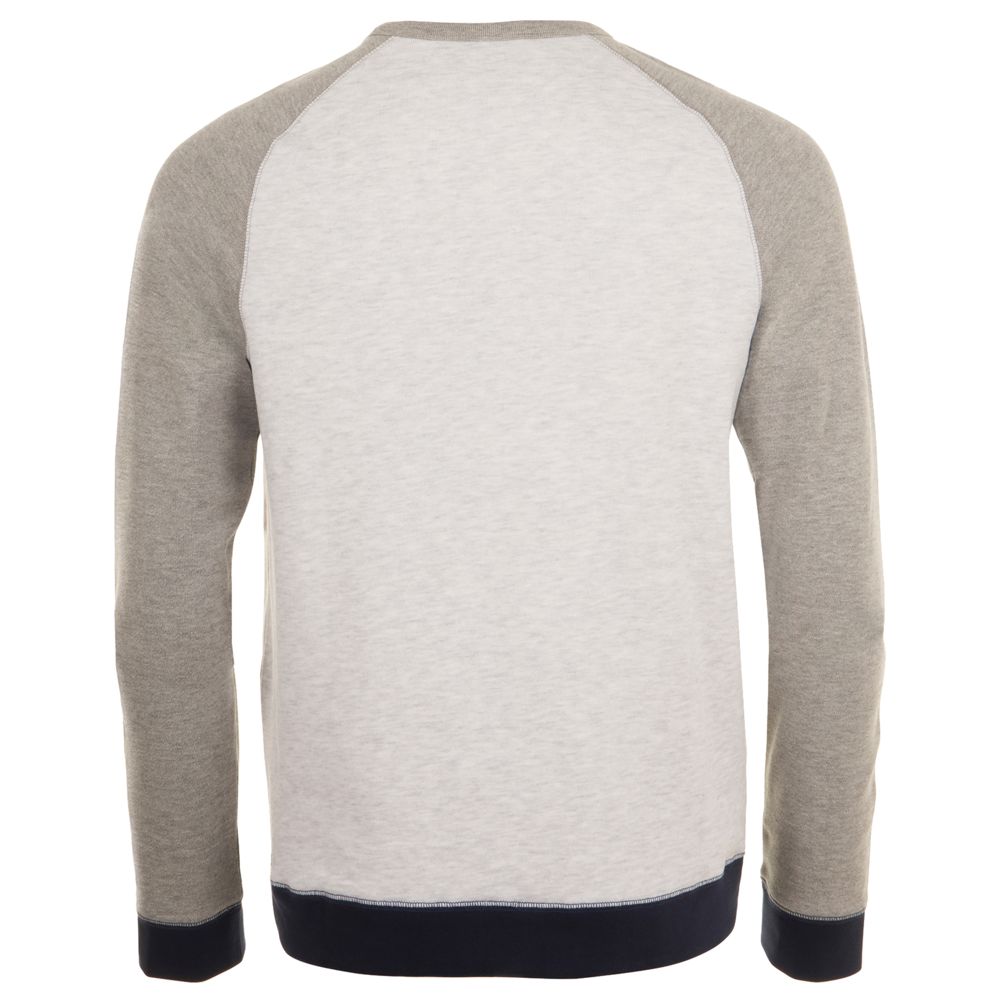 Толстовка унисекс Sandro, светло-серый меланж с темным меланжем — изображение 3