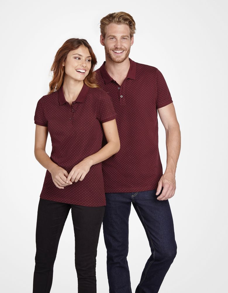 Рубашка поло мужская Brandy Men, темно-серая с белым — изображение 7