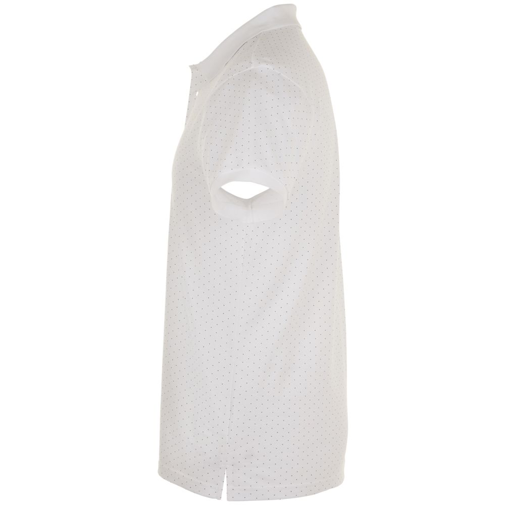 Рубашка поло мужская Brandy Men, белая с темно-синим — изображение 4