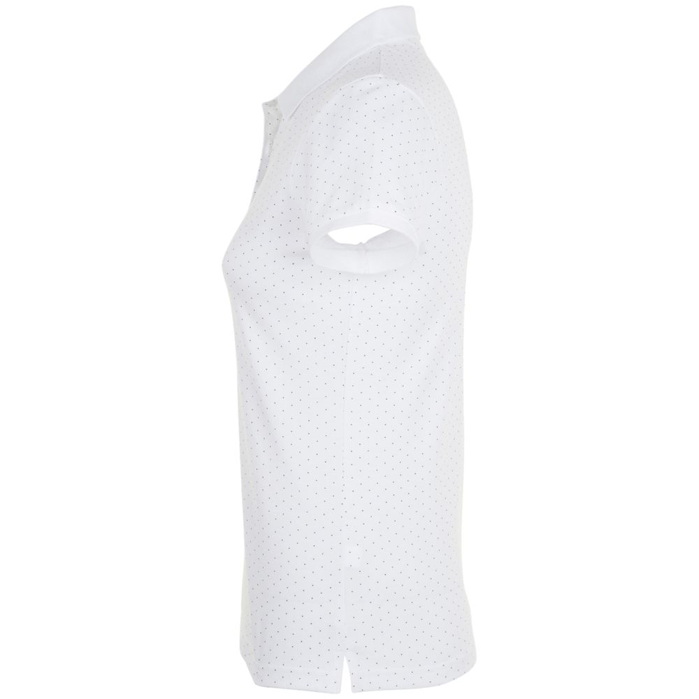 Рубашка поло женская Brandy Women, белая с темно-синим — изображение 4