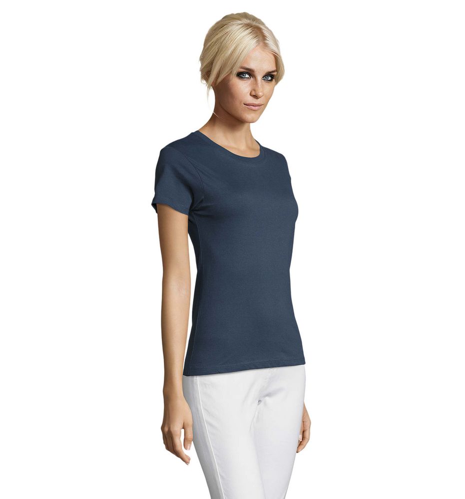 Футболка женская Regent Women, синяя (джинс) — изображение 6