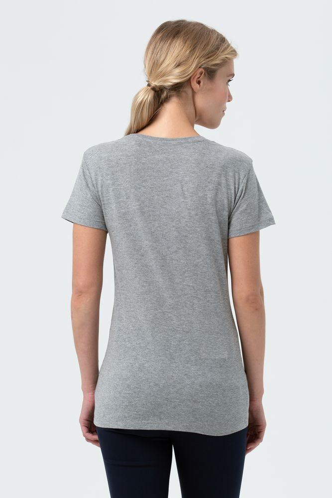 Футболка женская Metropolitan, серый меланж — изображение 6