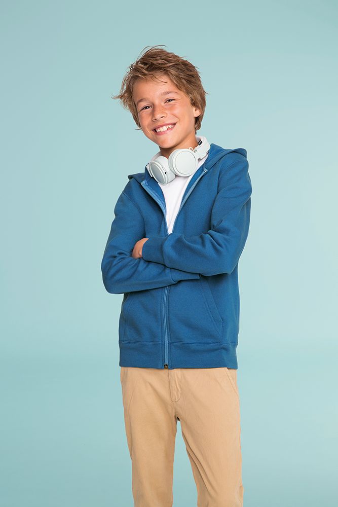Толстовка детская Stone Kids, темно-синяя — изображение 5